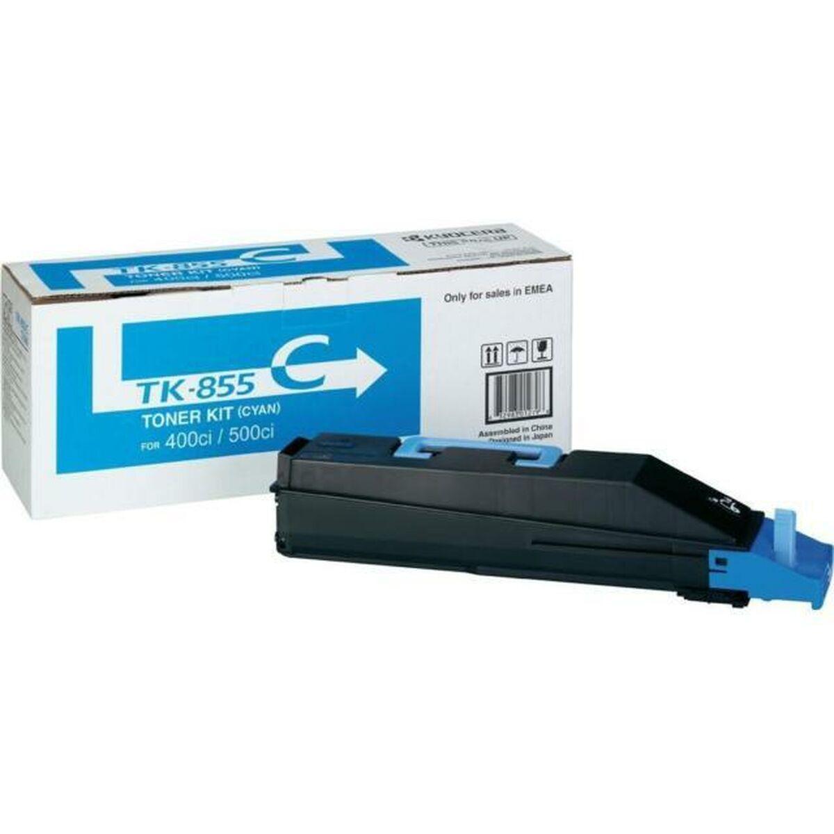 Kyocera TK-855C toner - cyan (original) billede