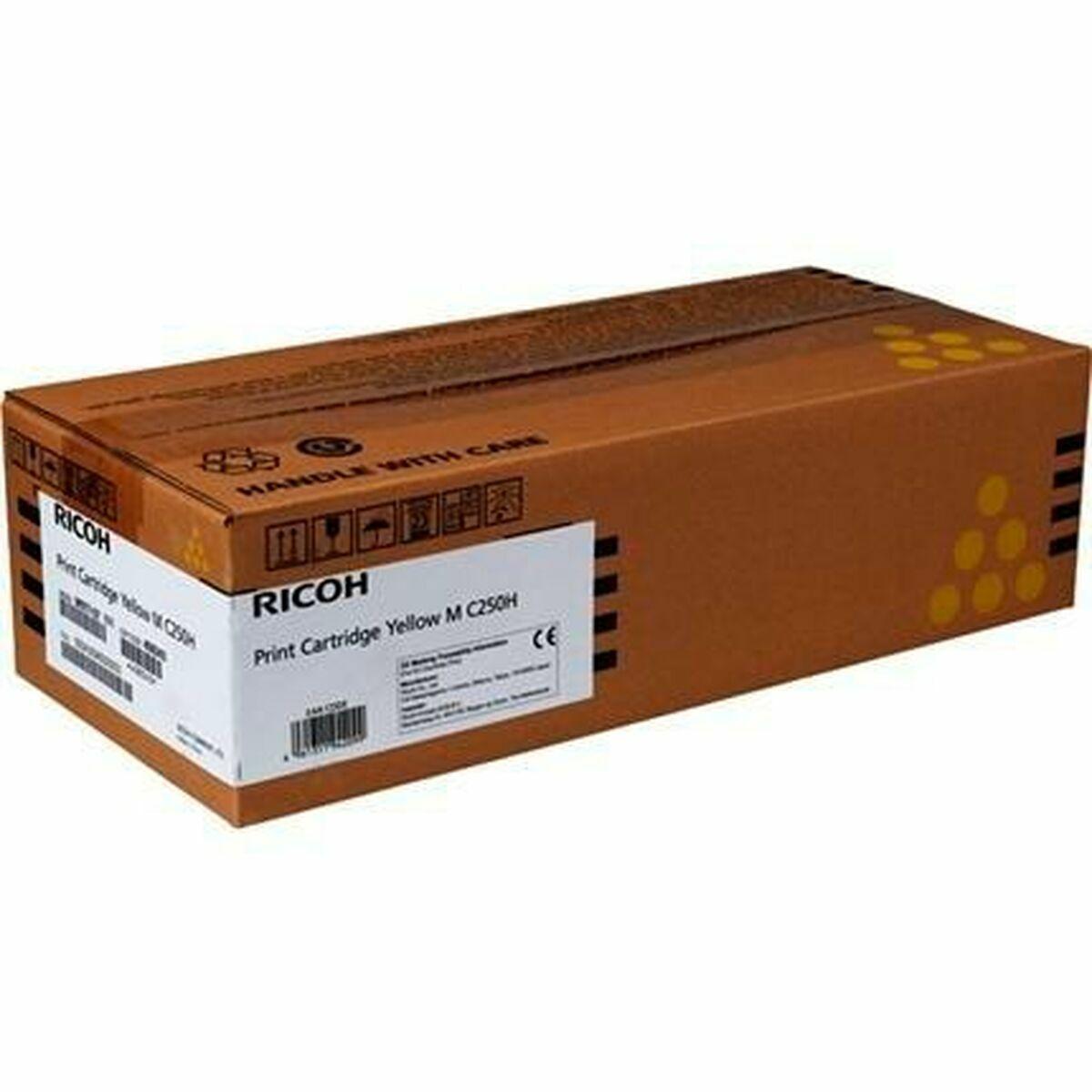 Ricoh toner 408343 - gul til C301W/C250FW billede