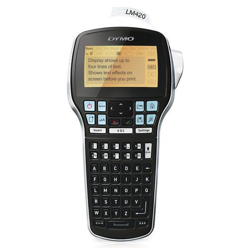 Bærbar elektrisk labelmaker Dymo LabelManager™ 420P ABC Kitcase
