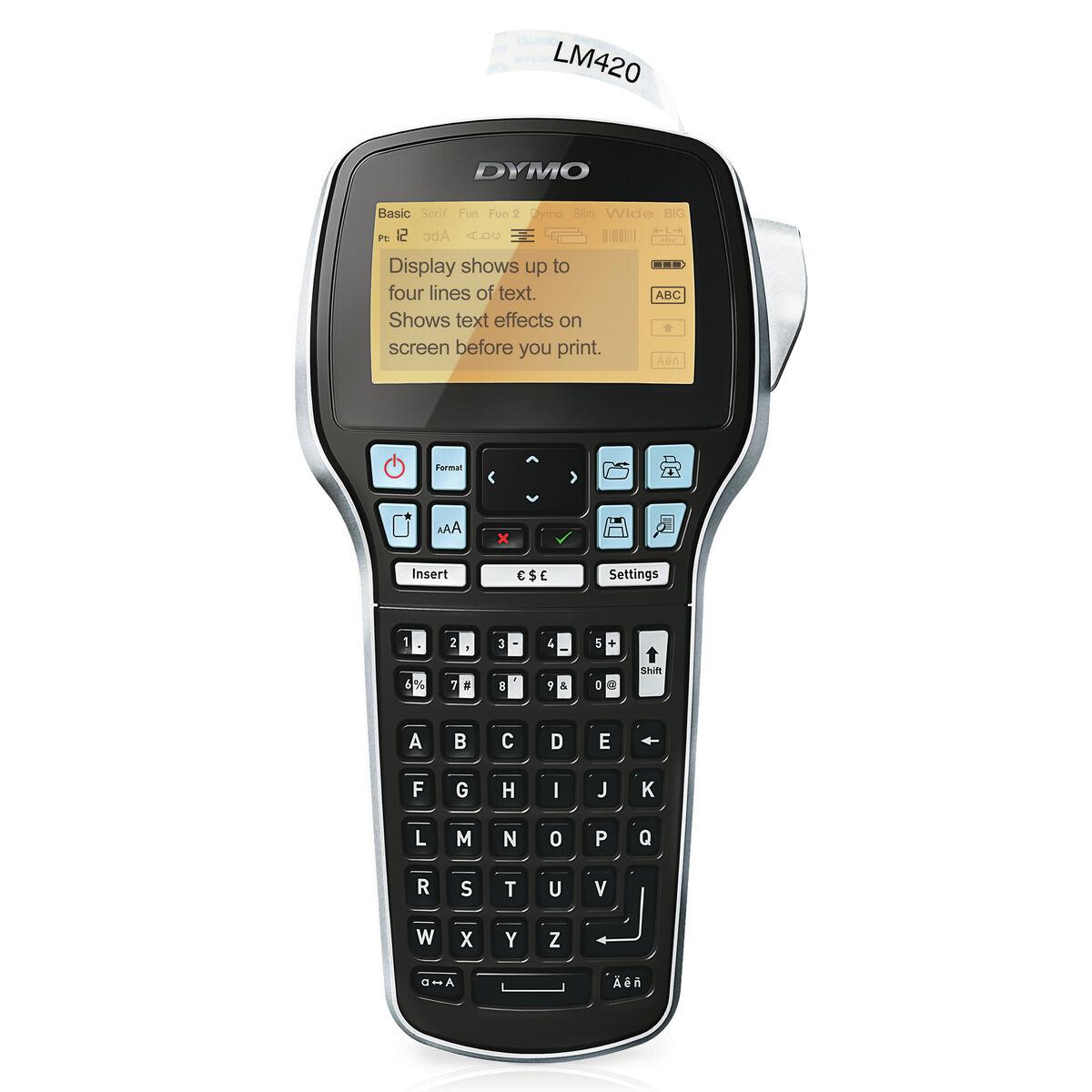 Bærbar elektrisk labelmaker Dymo LabelManager™ 420P ABC Kitcase