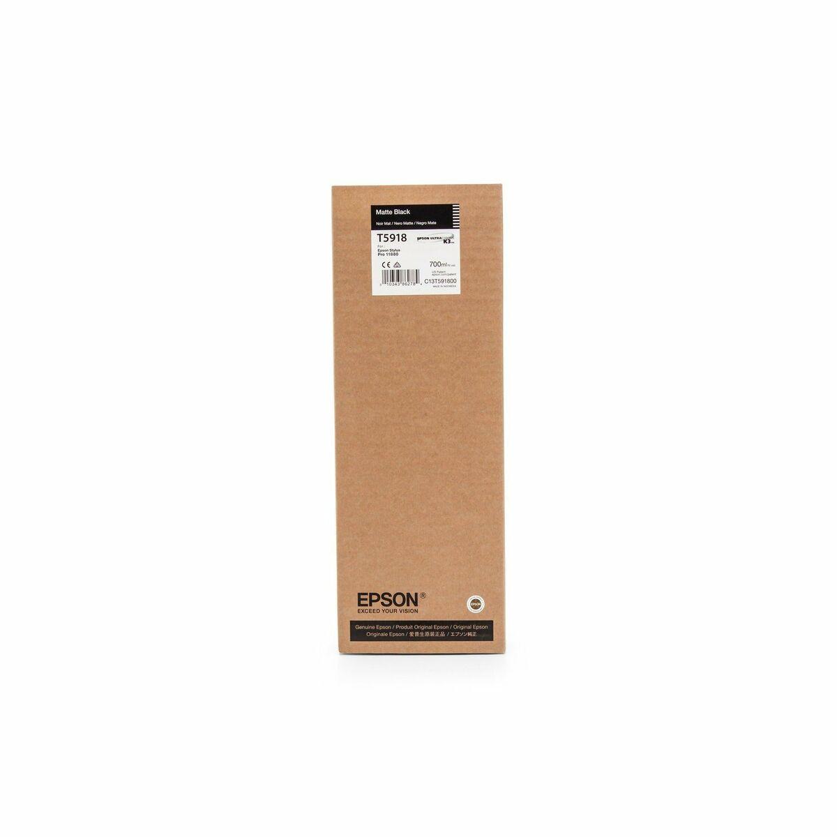 Epson T5918 blækpatron - Matte Black til Stylus Pro 11880