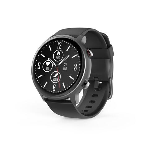 Smartwatch Hama 00178610 Sort Grå 1,28" Ø 46 mm