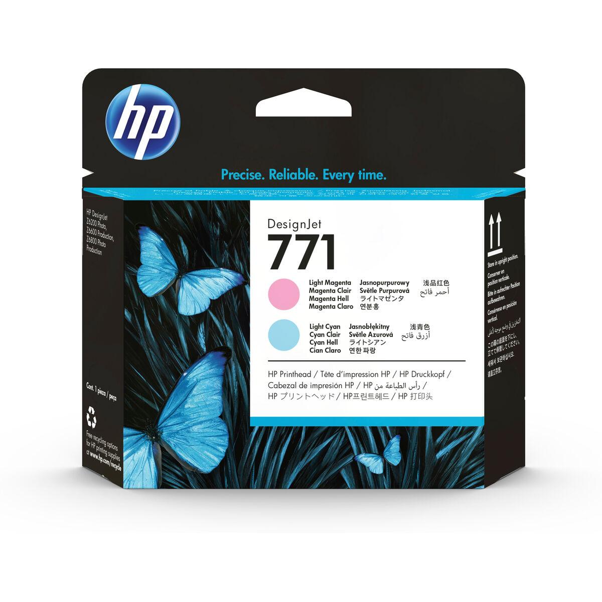 HP DesignJet 771 printhead - Light Magenta/Light Cyan billede