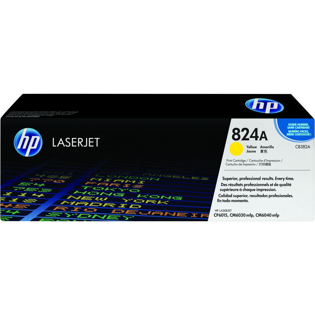 Original toner HP 824A Gul