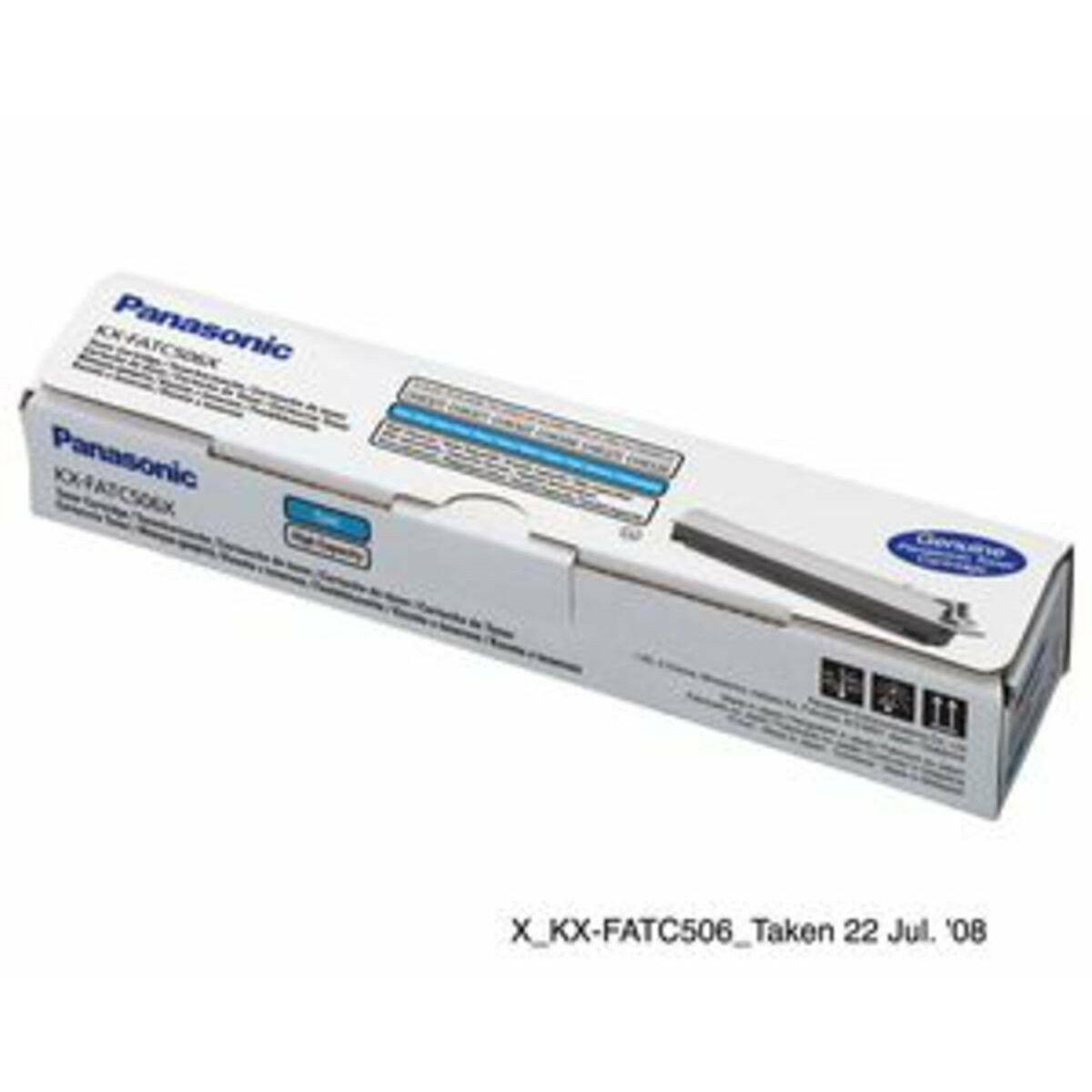 Panasonic toner KX-FATC506X Cyan - Original til KX-MC6015/6255 billede