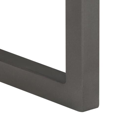 Spisebordsstole med cantilever 2 stk. ægte læder brun