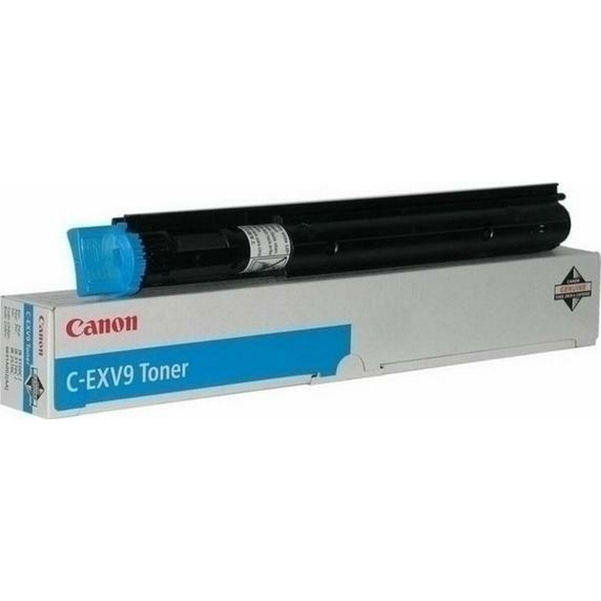 Canon C-EXV9 toner - sort/cyan, original billede