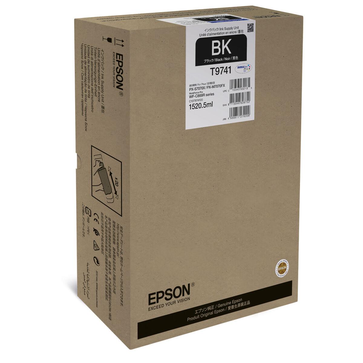 Blækpatron Epson - Original C13T974100, sort billede