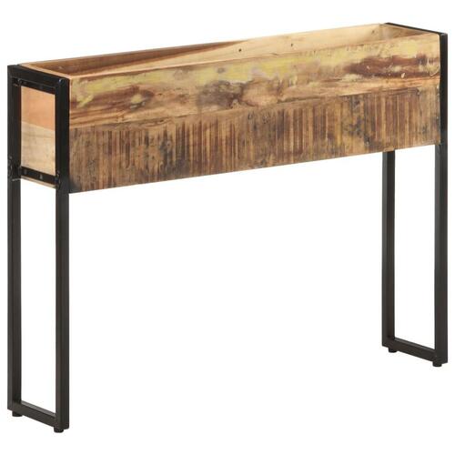 Plantekasse 90x20x68 cm massivt genanvendt træ