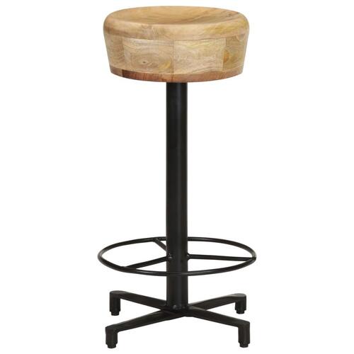 Barstole 2 stk. 66 cm massivt mangotræ