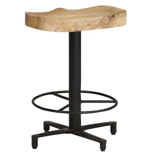 Barstole 2 stk. 52 cm massivt mangotræ