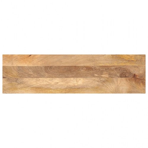 Bordplade i massivt mangotræ 100 x 20 x 2,5 cm