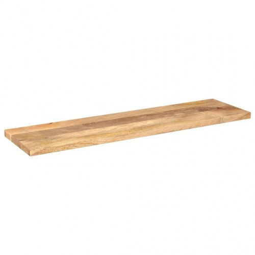 Bordplade i massivt mangotræ 100 x 20 x 2,5 cm