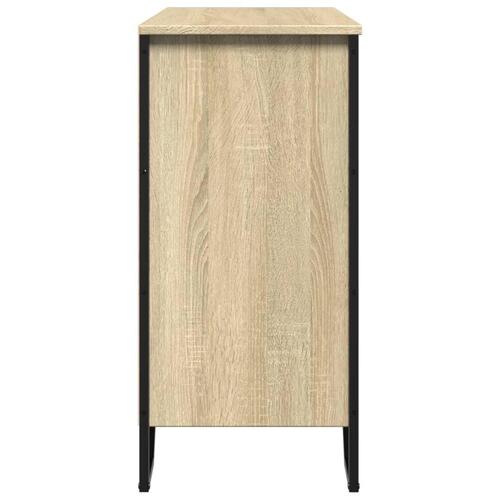 Skænk 91x35,5x74,5 cm konstrueret træ sonoma-eg