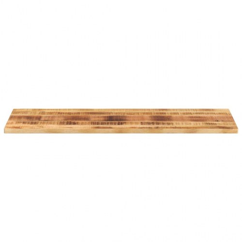 Bordplade 140x60x2,5 cm rektangulær massivt ru mangotræ