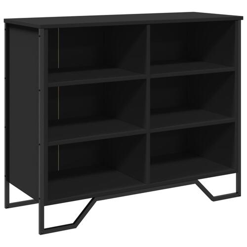 Skænk 79,5x35,5x74,5 cm konstrueret træ brun egetræsfarve