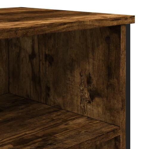 Skænk 91x35,5x74,5 cm konstrueret træ røget egetræsfarve