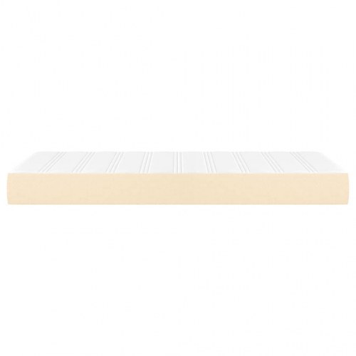 Springmadras med pocketfjedre - medium 80×160 cm, creme
