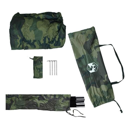 Brusetelt vandafvisende camouflage