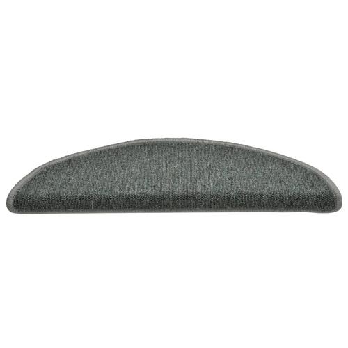 Trappemåtter 15 stk. 56x17x3 cm mørkegrøn