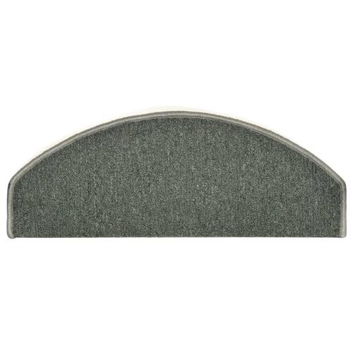 Trappemåtter 15 stk. 65x24x4 cm mørkegrøn