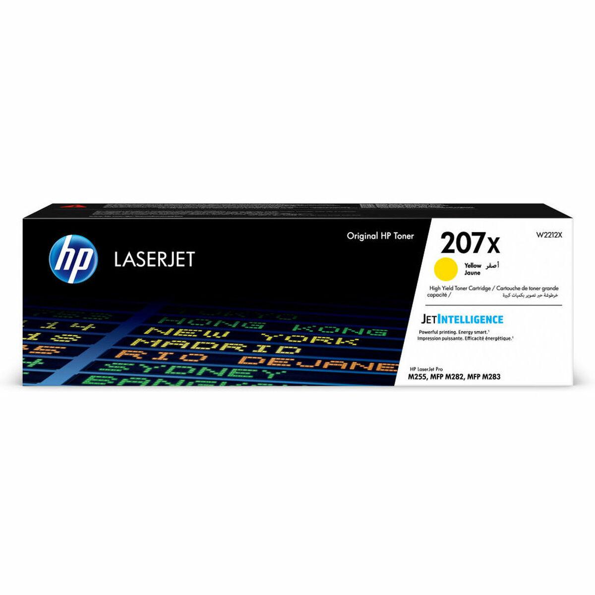 Original toner HP 207X Gul