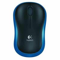 Mus Logitech LGT-M185B Blå Sort Monochrome 1000 dpi