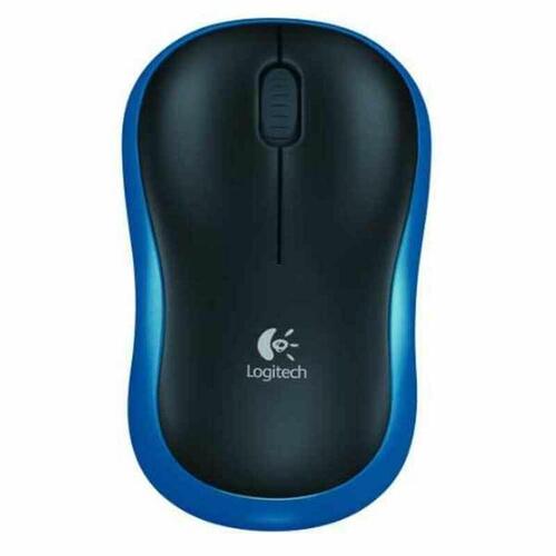 Mus Logitech LGT-M185B Blå Sort Monochrome 1000 dpi