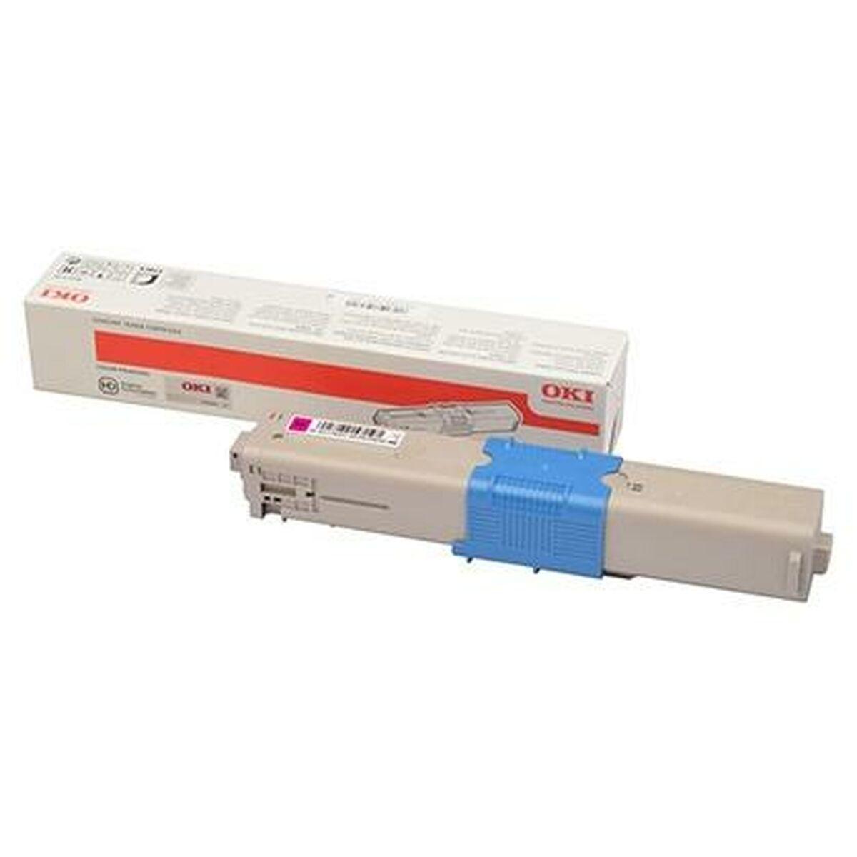 Toner til printer OKI - magenta (original) 46490622 billede