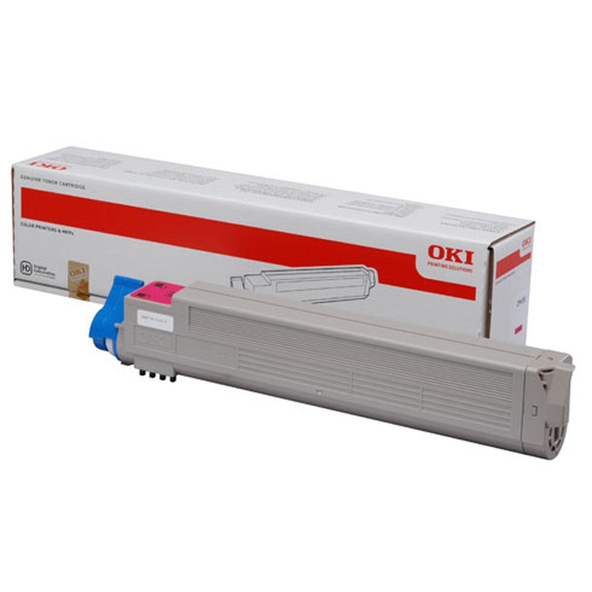 OKI Original toner 43837130 - Magenta billede