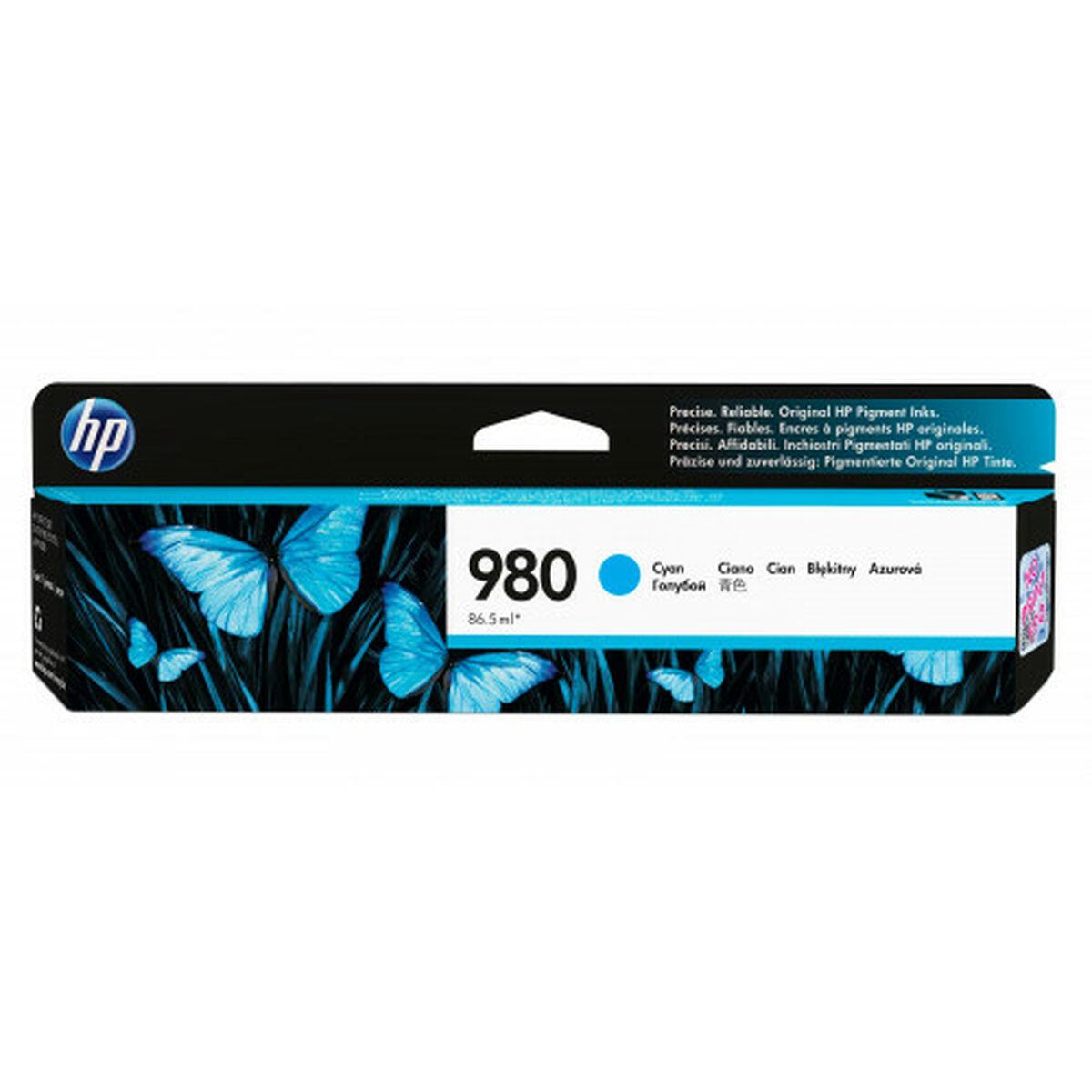HP Original toner D8J07A - Cyan (980) billede