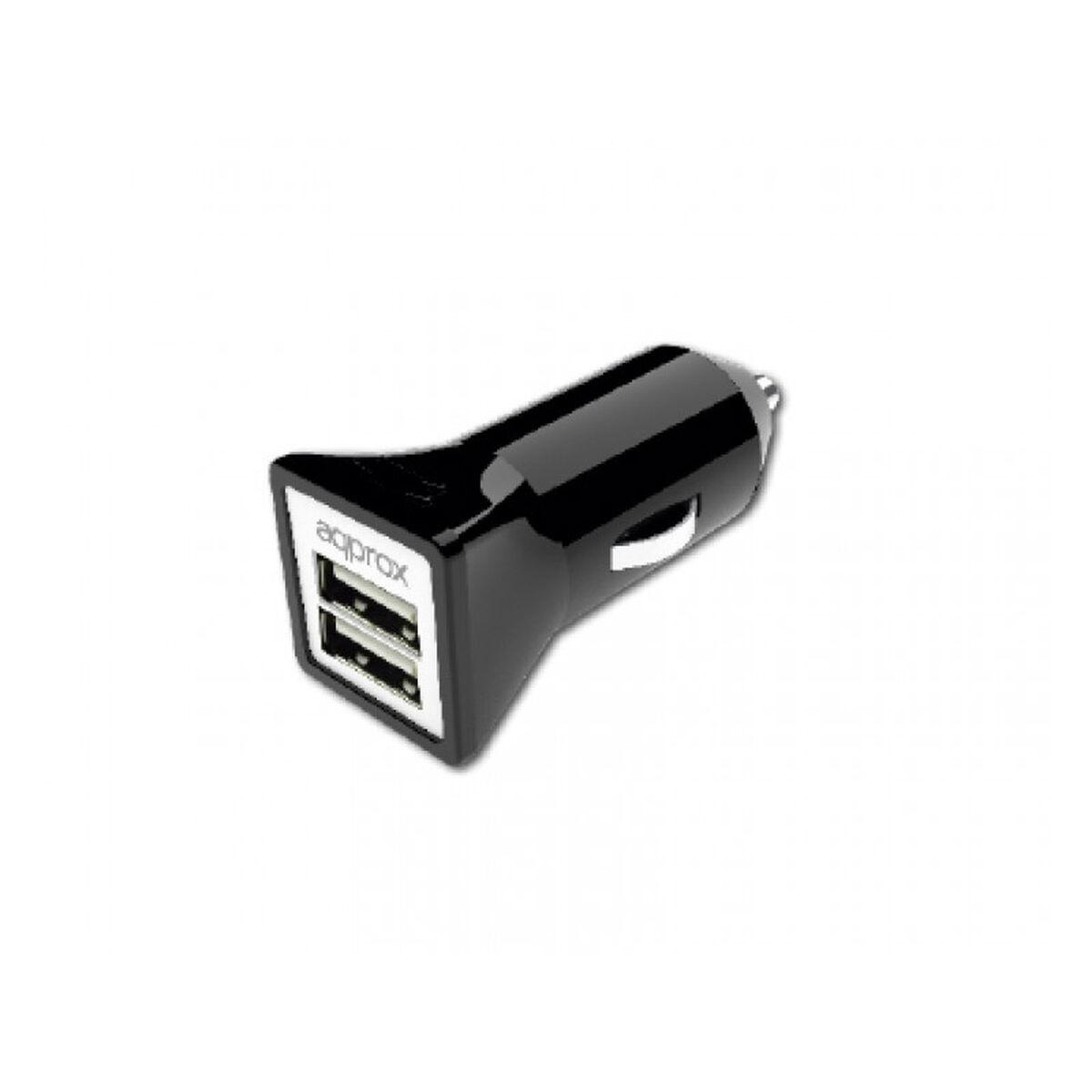 Approx! USB biloplader med 2 porte - 5 V / 3,1 A
