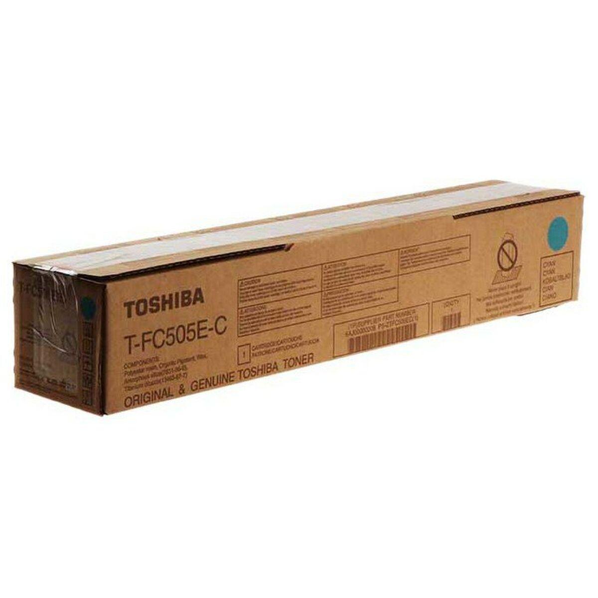 Toshiba T-FC505E-C toner - cyan