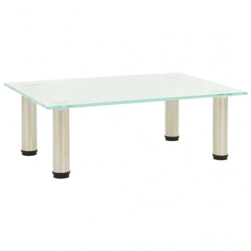 Tv-bord 40x35x17 cm hærdet glas matteret