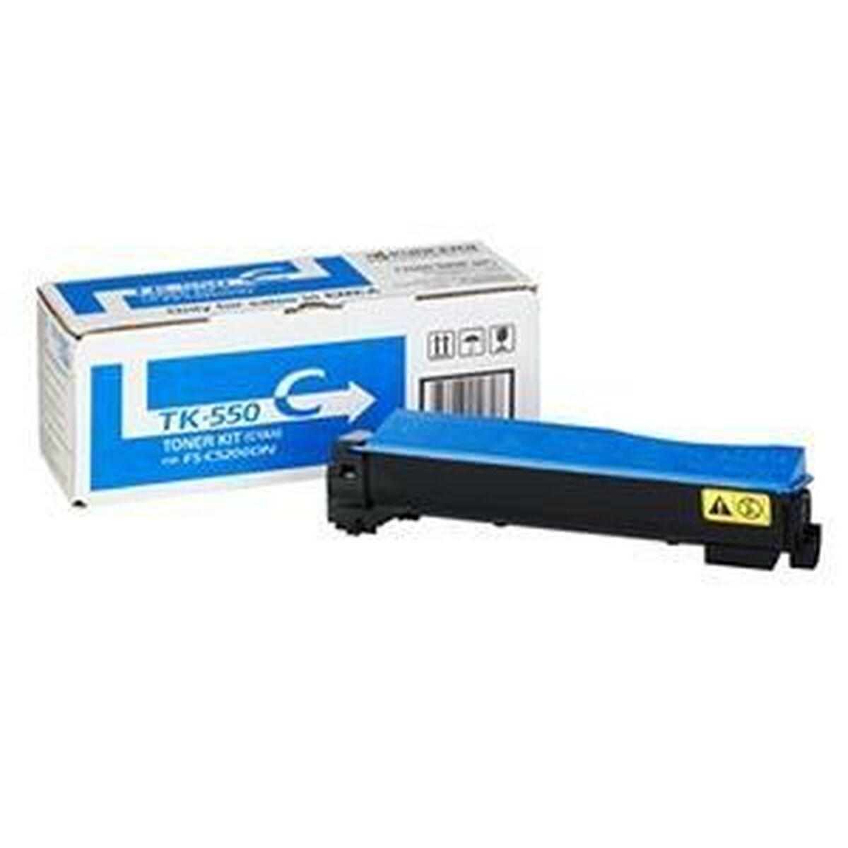 Kyocera TK-550C toner - cyan (original) billede