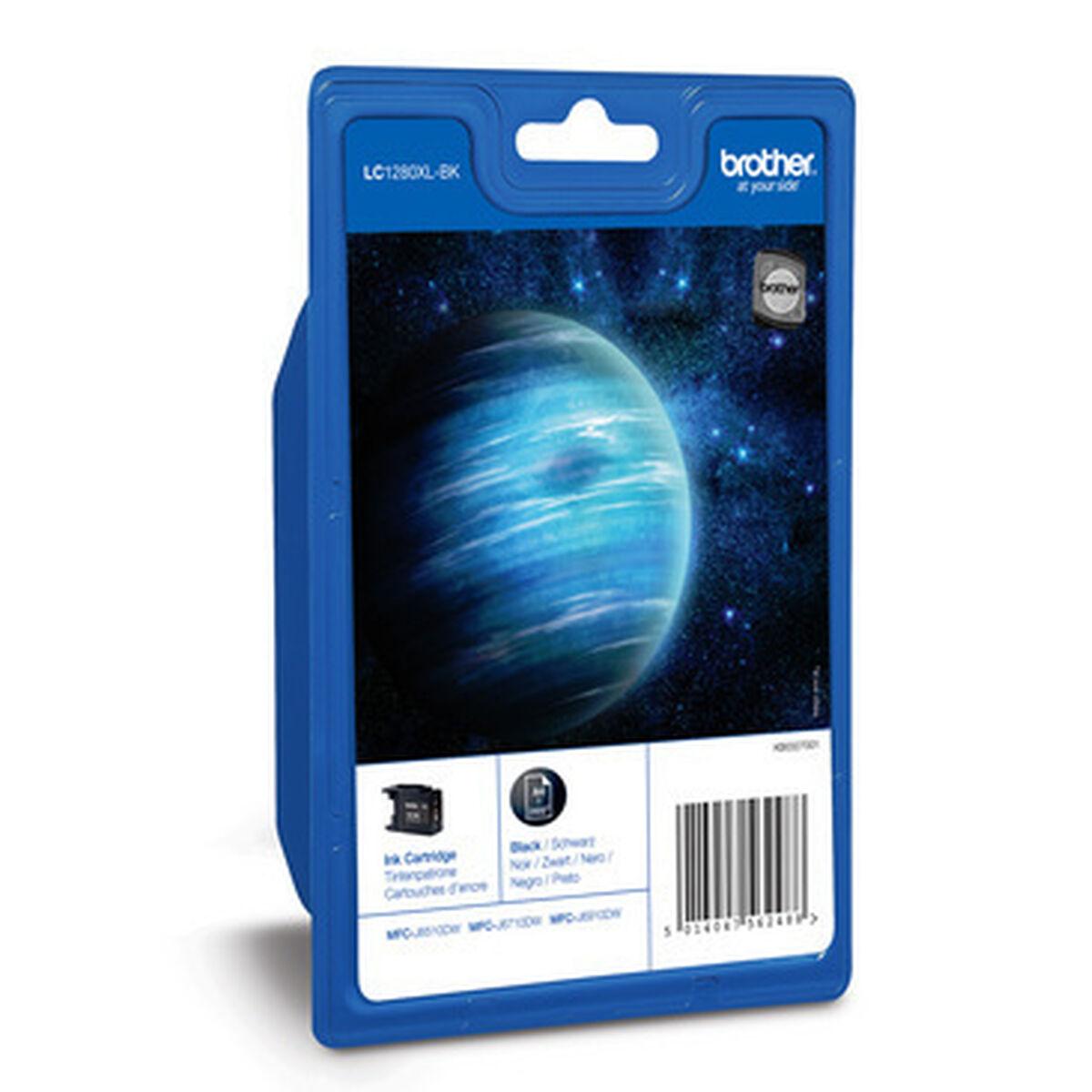 Brother LC-1280XLBKBP original blækpatron - sort billede