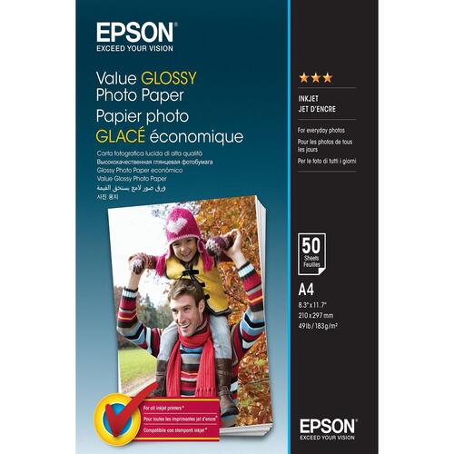 Glossy fotopapir Epson C13S400036 A4 (1 enheder)