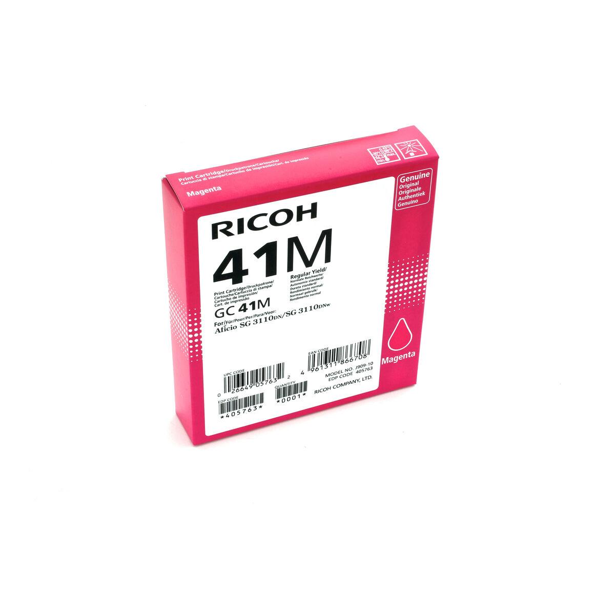Ricoh 405763 blækpatron - Magenta (original) billede