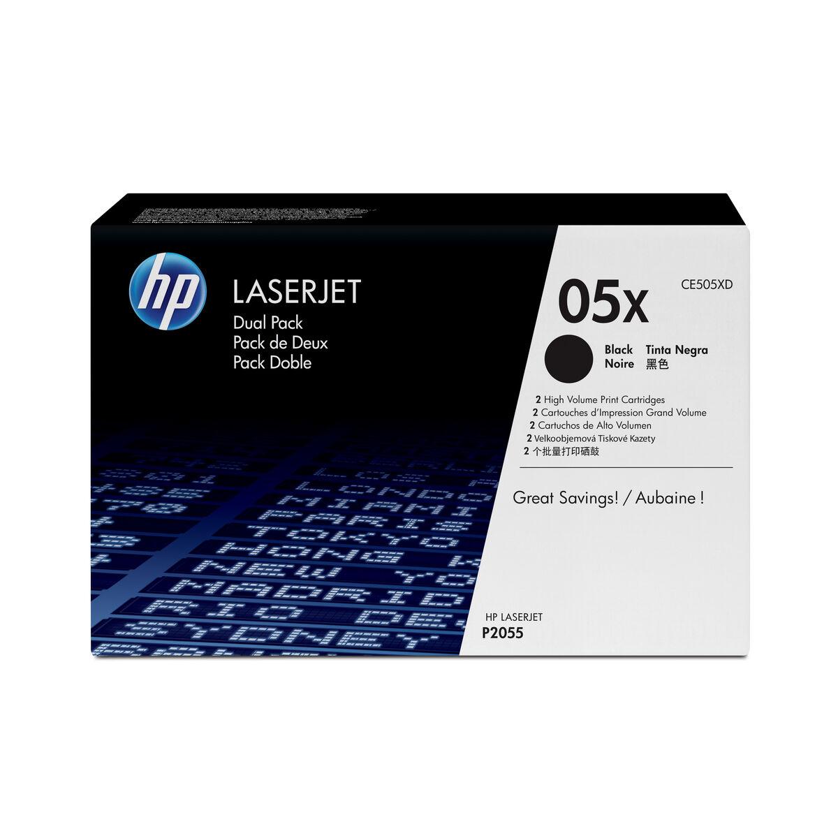 Toner HP 05X Sort