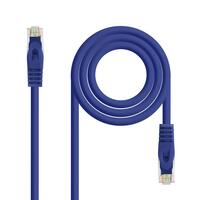 UTP kategori 6 stift netværkskabel NANOCABLE 10.20.1803-BL LSZH (2 m) Blå Sort 3 m