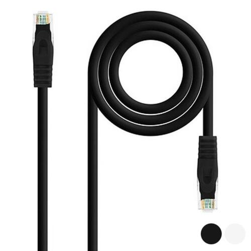 UTP kategori 6 stift netværkskabel NANOCABLE 10.20.1803-BL LSZH (2 m) Blå Sort 3 m