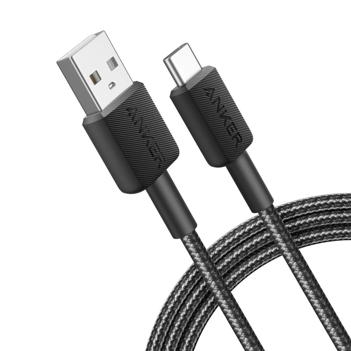 USB-C-kabel til USB Anker A81H5G11 Sort 90 cm (1 enheder)