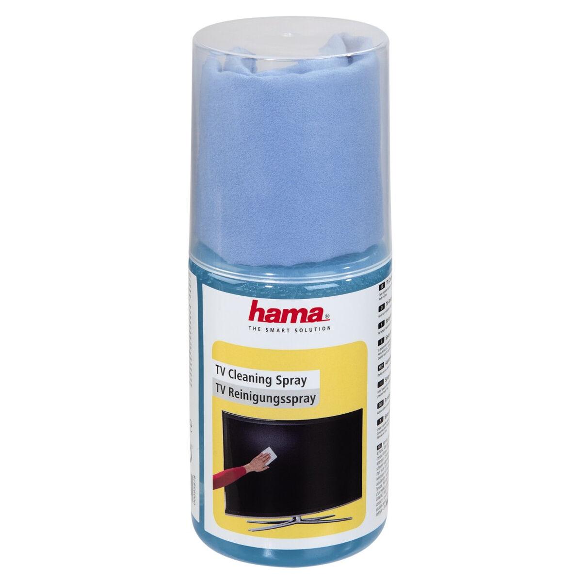 Hama TV/Skærmrens 200 ml med mikrofiberklud (00095878)