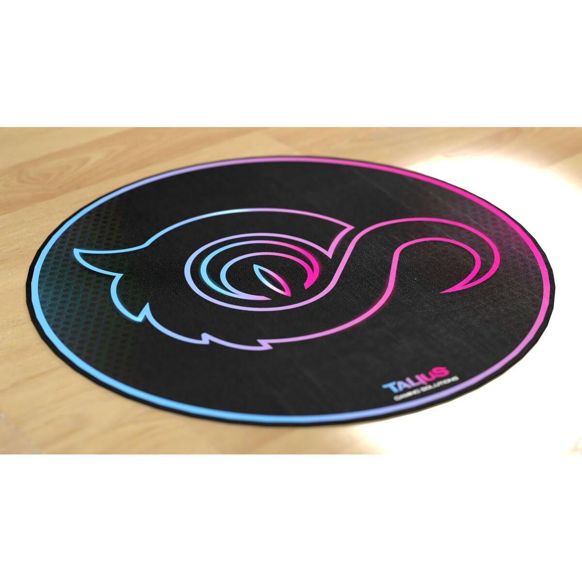 Talius Gaming gulvmåtte Floorpad 100 - sort, Ø 100 cm
