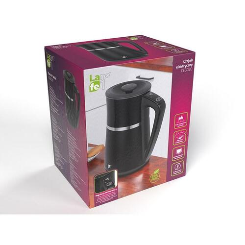Kedel Lafe LAFCZA47290 Sort Rustfrit stål 2200 W 1,7 L