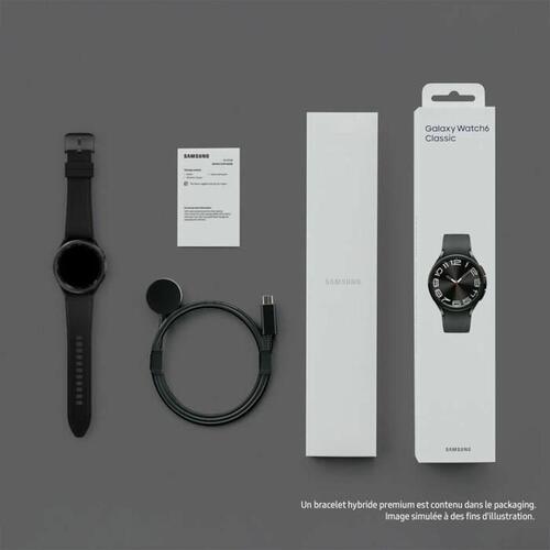 Smartwatch Samsung Watch 6 Sort 1,3" 43 mm