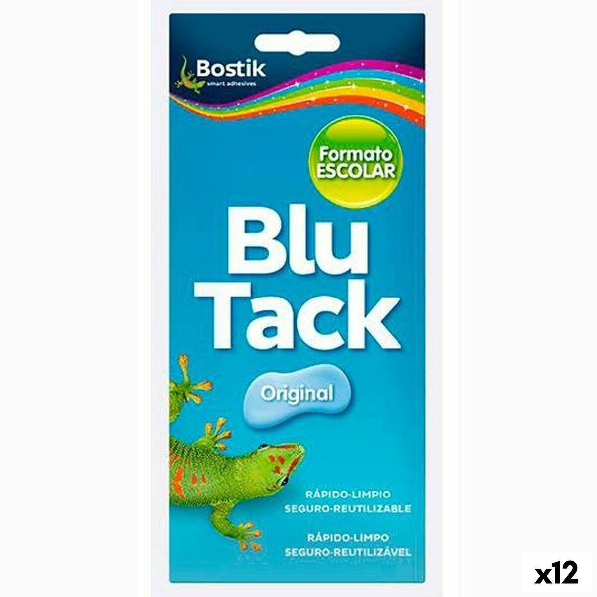 Bostik Blu Tack Original - blå klæbemasse, 12 stk.