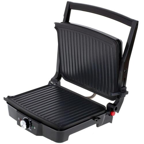Camry Elektrisk Grill CR 3053 - bordgrill i sort/sølv