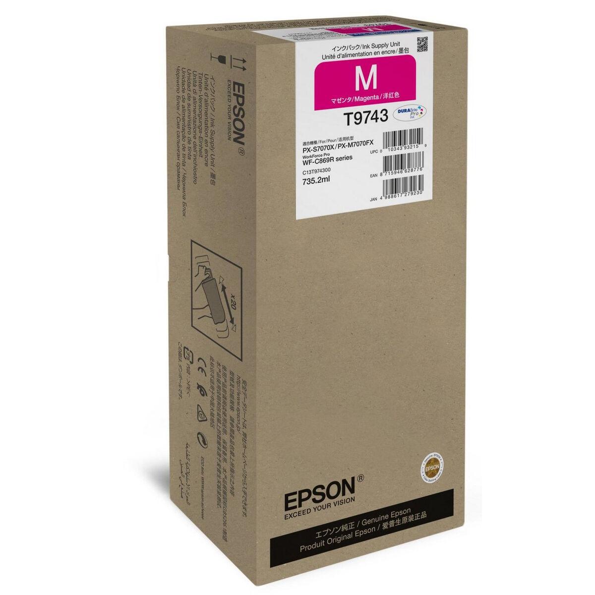 Epson C13T97430N blækpatron - Magenta (original) billede