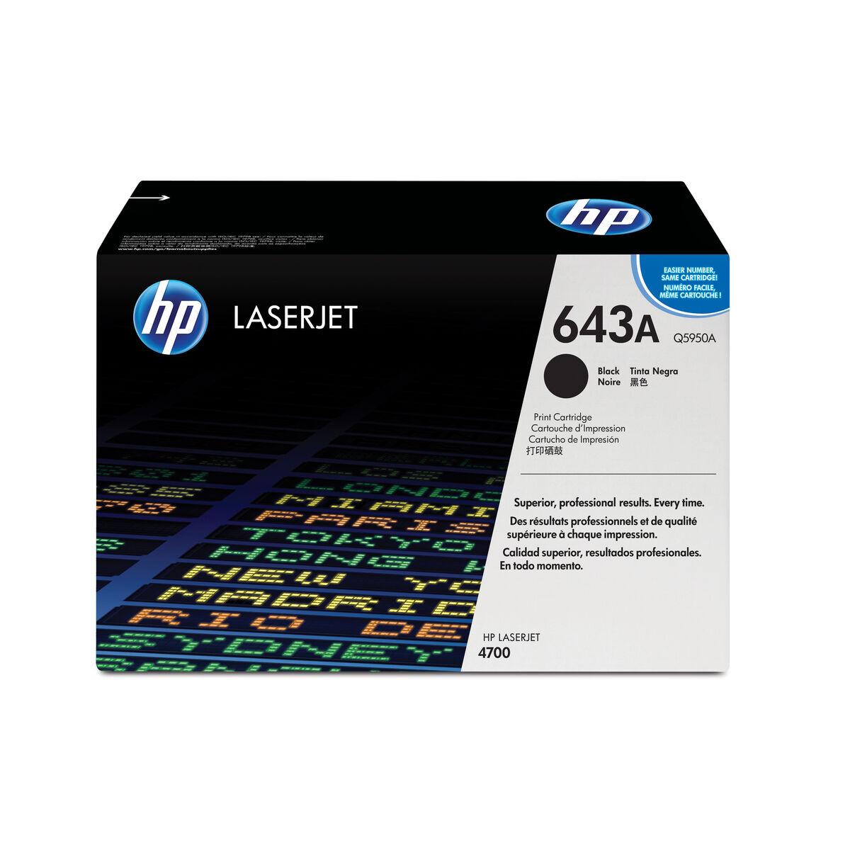 HP 643A toner - sort (original) billede